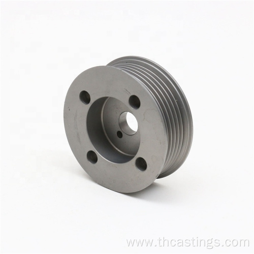 Custom made CNC machining steel belt drive pulley